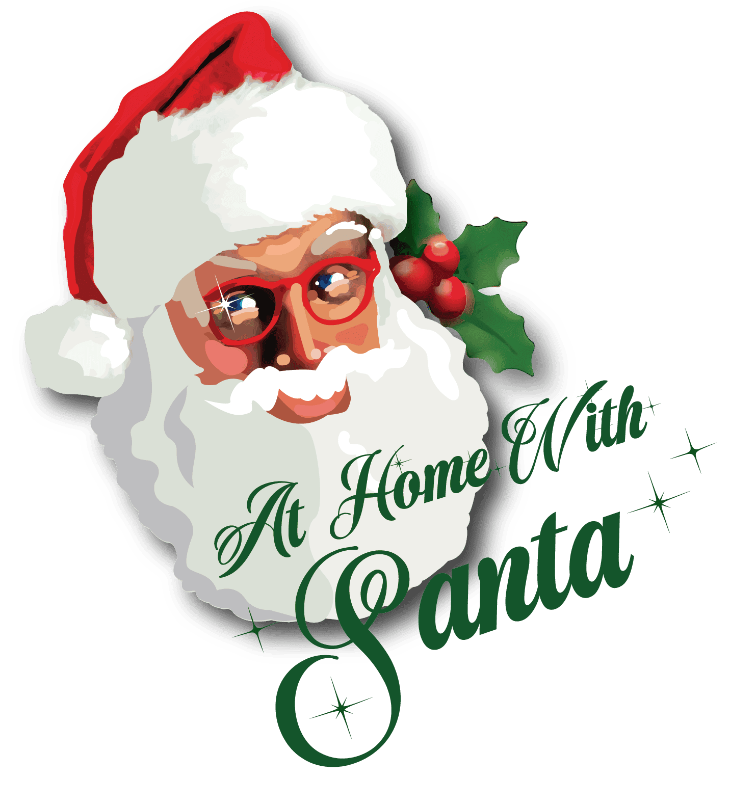 At Home With Santa Logo